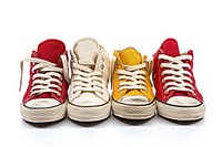 Shoe footwear white white background. AI generated Image by rawpixel.