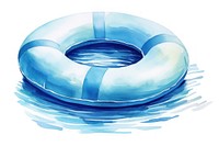 Water pool white background inflatable. AI generated Image by rawpixel.
