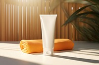 Cosmetics relaxation bottle lotion. AI generated Image by rawpixel.