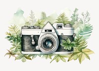 Camera electronics photography plant. AI generated Image by rawpixel.