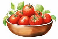 Tomato bowl vegetable plant. 