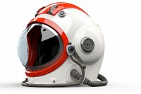 Helmet white background technology protection. AI generated Image by rawpixel.