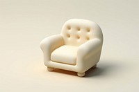 Armchair comfortable furniture white. AI generated Image by rawpixel.