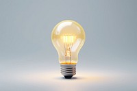 Light lightbulb electricity illuminated. AI generated Image by rawpixel.