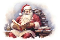 Publication christmas reading adult. AI generated Image by rawpixel.