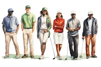 Golf footwear sports golfer. AI generated Image by rawpixel.