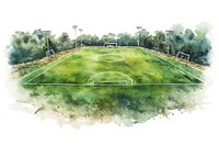 Outdoors football plant grass. AI generated Image by rawpixel.