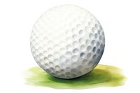 Golf sports ball recreation. 