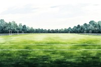 Field grassland outdoors nature. AI generated Image by rawpixel.