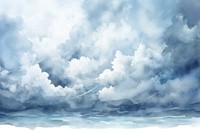 Sky outdoors nature cloud. AI generated Image by rawpixel.