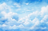 Sky outdoors nature cloud. AI generated Image by rawpixel.