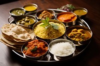 Food curry lunch plate. AI generated Image by rawpixel.