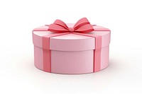 Gift box shape white background. AI generated Image by rawpixel.