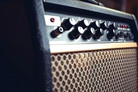 Amplifier guitar electronics technology. AI generated Image by rawpixel.