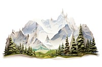 Wilderness landscape mountain nature. AI generated Image by rawpixel.