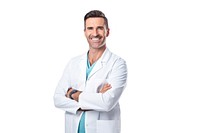 Adult white background stethoscope physician. AI generated Image by rawpixel.