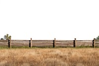 Fence grassland outdoors nature. 