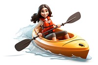 Kayak lifejacket vehicle canoe. AI generated Image by rawpixel.