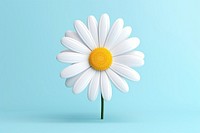Daisy flower plant white. AI generated Image by rawpixel.