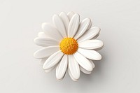 Daisy flower petal plant. AI generated Image by rawpixel.