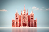 Tower architecture building church. AI generated Image by rawpixel.