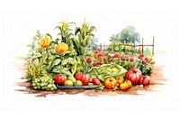 Vegetable outdoors garden fruit. 