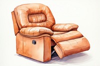 Recliner furniture armchair comfortable. AI generated Image by rawpixel.