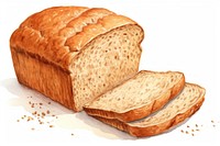 Bread wheat food sourdough. AI generated Image by rawpixel.