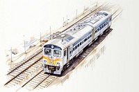 Train locomotive vehicle railway. AI generated Image by rawpixel.