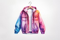 Sweatshirt jacket coathanger creativity. AI generated Image by rawpixel.