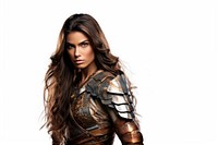 Portrait warrior adult woman. AI generated Image by rawpixel.