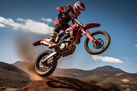 Motocross motorcycle vehicle sports. 