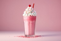 Milkshake cream drink food. AI generated Image by rawpixel.