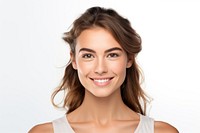 Portrait adult women smile. AI generated Image by rawpixel.