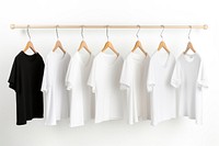 T-shirt hanging apparel sleeve. AI generated Image by rawpixel.