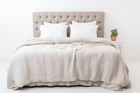 Linens bed comfortable furniture. AI generated Image by rawpixel.