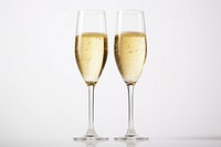 Glass champagne drink wine. AI generated Image by rawpixel.