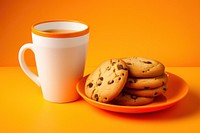 Cup cookie coffee drink. AI generated Image by rawpixel.