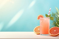 Cocktail grapefruit summer drink. 