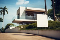 Sign architecture building plant. AI generated Image by rawpixel.