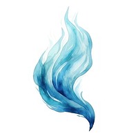 Flame blue creativity turquoise. AI generated Image by rawpixel.