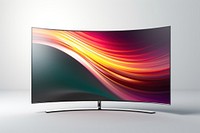 Television white background electronics technology. 