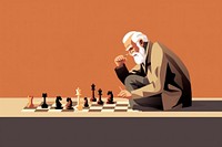 Chess adult game man. AI generated Image by rawpixel.