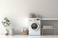 Laundry appliance dryer room. 