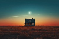 House architecture astronomy outdoors. AI generated Image by rawpixel.