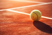 Tennis competition sports ball. AI generated Image by rawpixel.