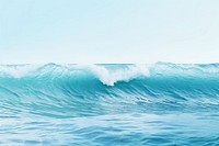 Ocean outdoors nature sea. AI generated Image by rawpixel.