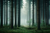 Forest woodland outdoors nature. AI generated Image by rawpixel.