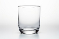 Glass drink white vase. 