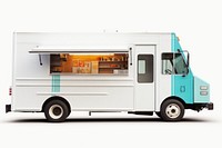 Truck vehicle food van. AI generated Image by rawpixel.